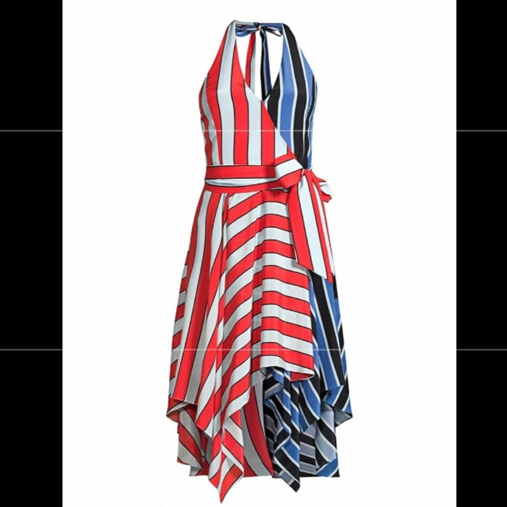 Alice + Olivia Canton Stripe Dress NWT